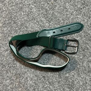 Kids Green Baseball Belt